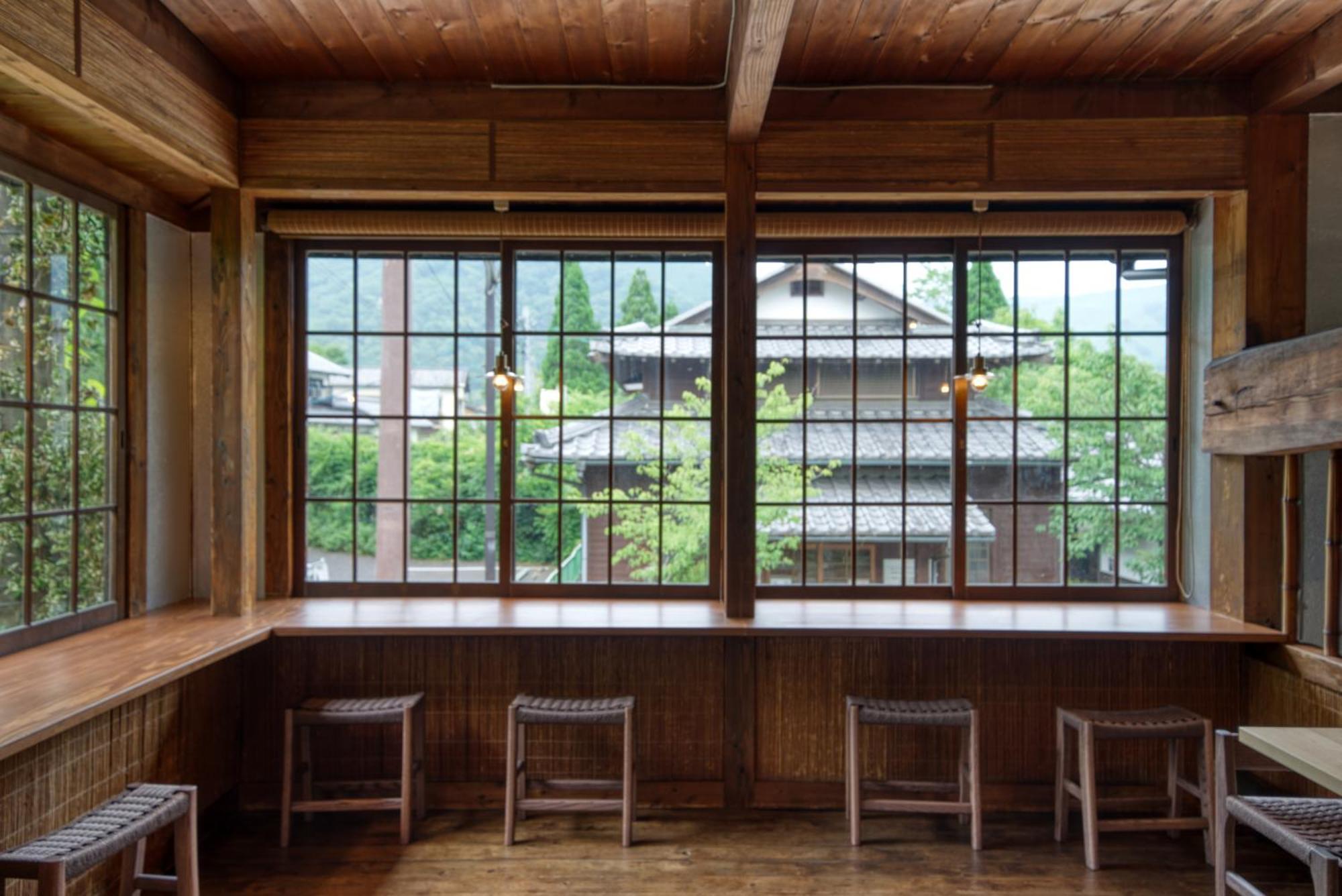 Enokiya Ryokan Yufu Buitenkant foto